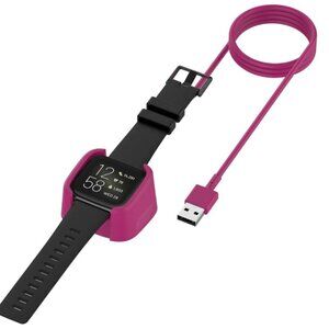 Versa 2 by FitTurn 2 Pack Hot Pink Charging Set